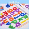 Wooden Puzzle Spelling Cards For Kids Educational Toy Word Spelling Game Gift