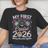 Family Cruise 2026 Tee Shirt for Unisex Unisex Print T Shirts Making Memories Together Cotton Clothes