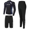 Men's Long Sleeve Quick-Dry Wetsuit - Sun Protection, Jellyfish Shield, for Surfing, Swimming, Snorkeling