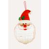 Advent Santa Claus Felt To Hang 40x22x6.5cm