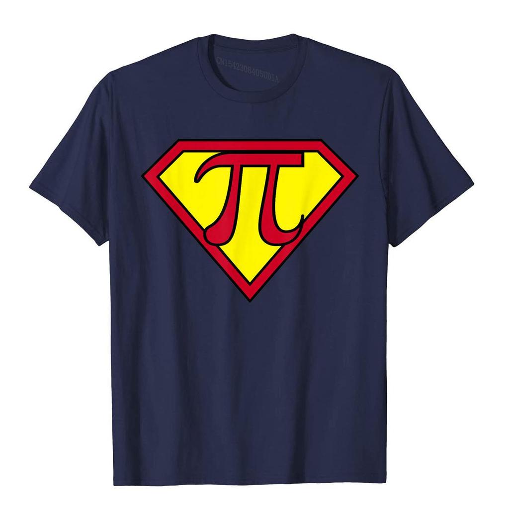 SuperPi Pi Učitel matematiky SuperPi Superhrdina Tričko Super Pi Bavlna s potiskem Košile Převládající unisexová trička 3D tisk