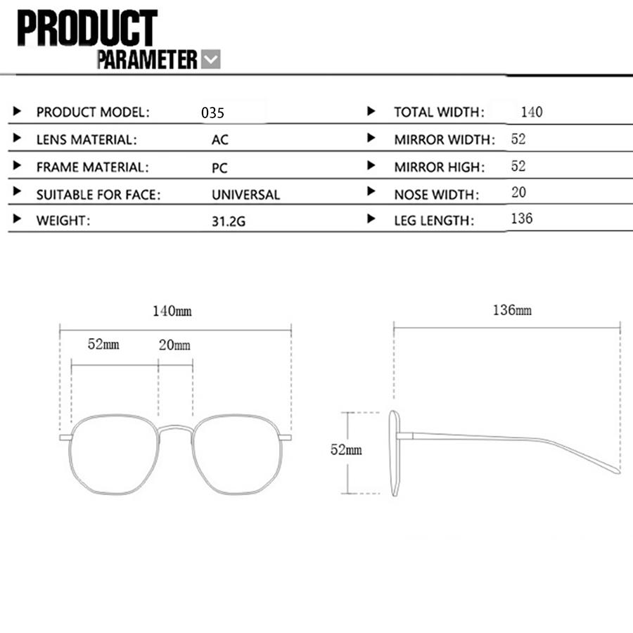Fashionable Sunglasses Metal Sunglasses Non-Polarized Fashion Accessory
