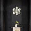 Modern Wrought Iron Flower Wall Decoration Pendant Livingroom Background Wall Hanging Ornaments Hotel Porch Wall Art Crafts