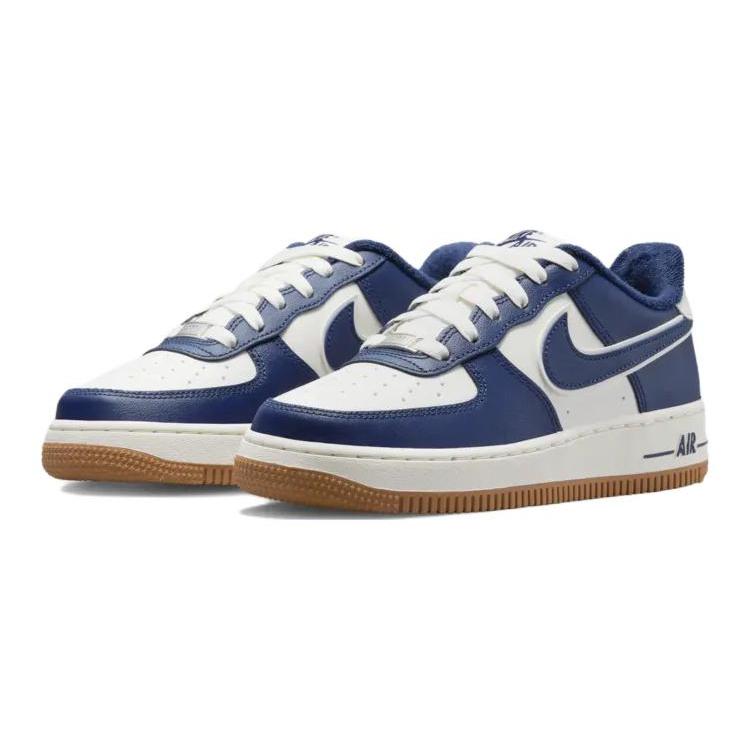 New Nike Air Force 1 Low '07 LV8 College Pack Midnight Navy GS DQ5972-101