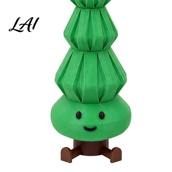 Modern Christmas Decorative Lamps Candle Light 3D Printed Santa Snowman Tree Light with Remote Unique Holiday Interior Lighting Control LED