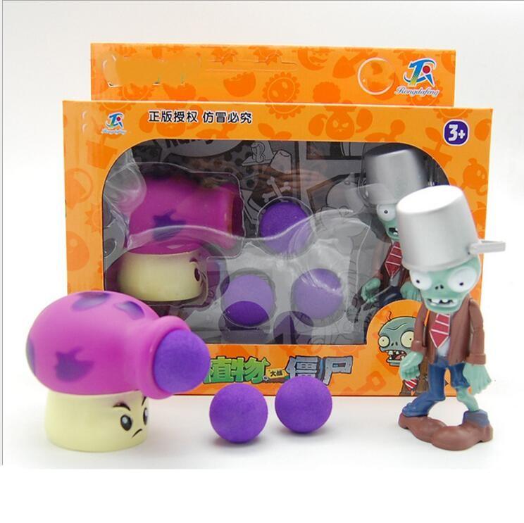 Plants vs. Zombies Toys Full Set Vinyl Catapult Boys Battle Children Toys