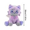 Peluche Chat Chaud Drôle Angel Dust Alastor TV Fans Collection Cadeau Mignon Coton Rembourré Poupée en Peluche Enfants pour Cadeau d'Anniversaire