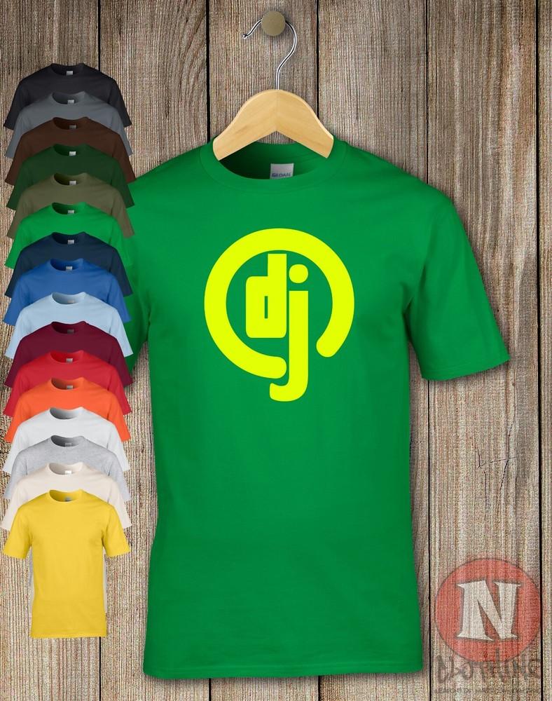 DJ Club T-shirt Dance Rave Music House Edm Techno Cool Tee