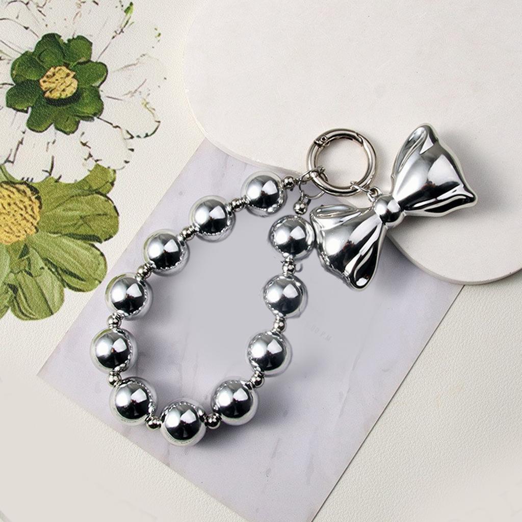 Elegant Butterfly Phone Charm Keychain Keyring Fashion Accessory Bag Pendant for Handbags Phones and Keychains