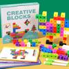 Children's Magic Cube Building Blocks - Educational Math Puzzle for Cognitive Development and Early Learning