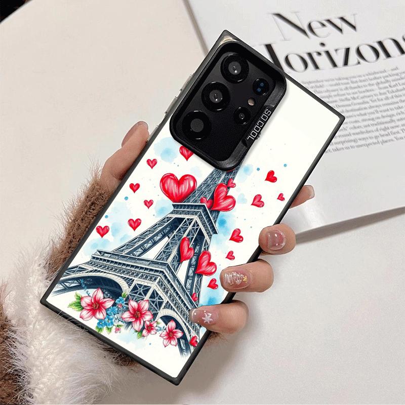 France Eiffel Tower Paris Shockproof Phone Case for Samsung Galaxy S26 Edge S25 Ultra S24 FE S23 Plus S21 Cover Anti Fall Fundas