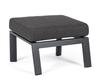 Puf Ogrodowy Bolzano Kanva Aluminum Antracyt