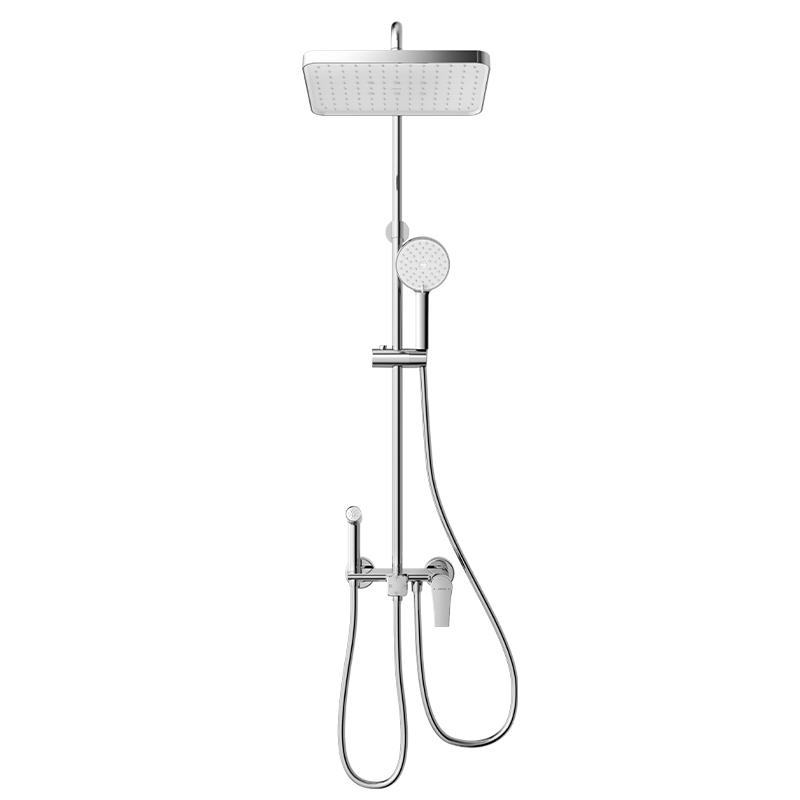 Arrow Full Copper Shower System with Top Spray and Handheld