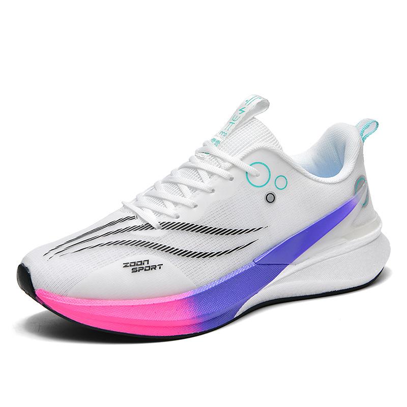 New Men's Shoes Red Rabbit 8 Popcorn Trend Casual Shoes Sneakers Couple Carbon Plate Running Shoes Large Size