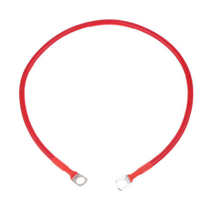 Battery Connect Inverter Cable Silicone Cable With Lug Cable Soft Terminal Wire Black Red M6 M8 M10 9Awg 7Awg 5Awg 4Awg 2Awg