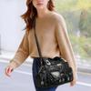 Commute PU Sewing Thread Zipper Classic Women Shoulder Bag 2026 Spring High Quality Large Capacity Shopper Fashion Handbag Solid Color Crossbody Bags
