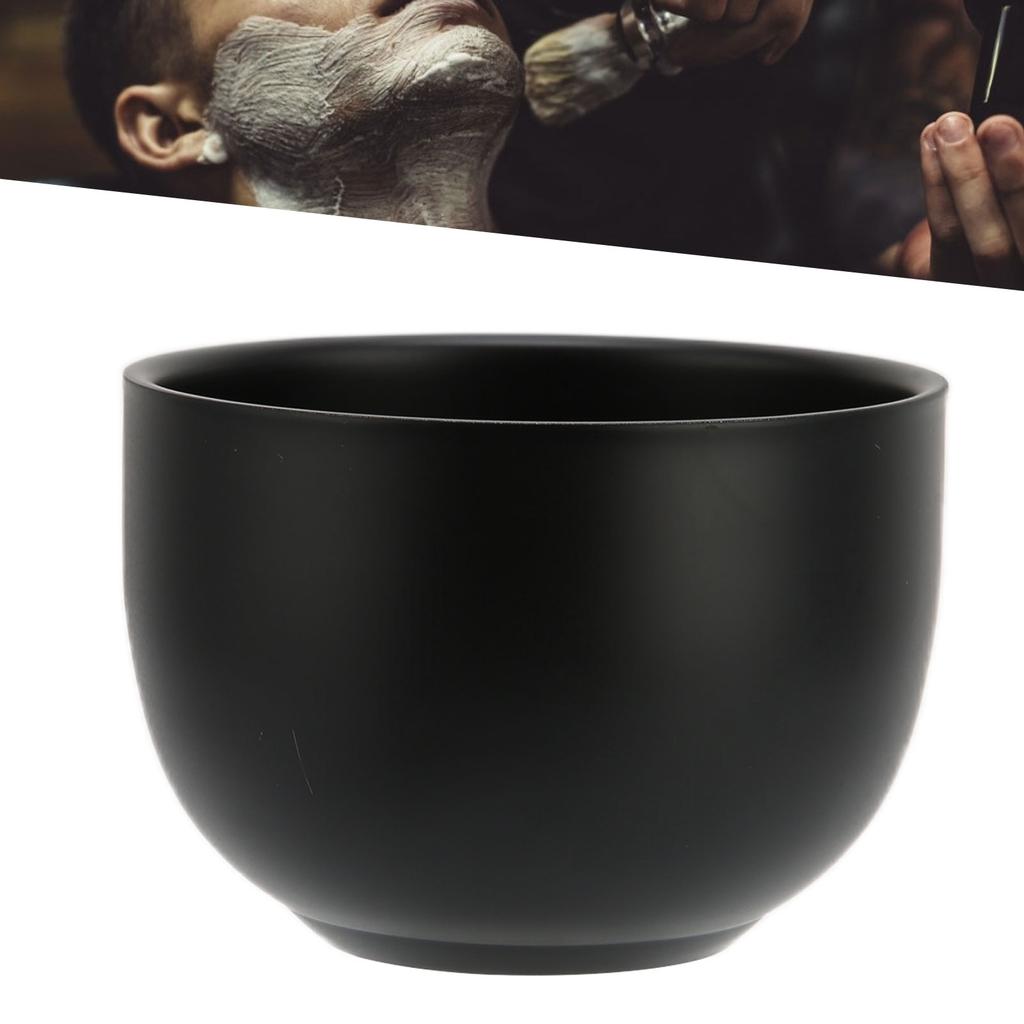 Shaving Bowl Black Stainless Steel Shaving Foam Soap Mug for Men Father s Day Gifts