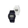 Quartz Movement Resin Strap Watch Unisex Black Dial SLV-19B-1PFZB