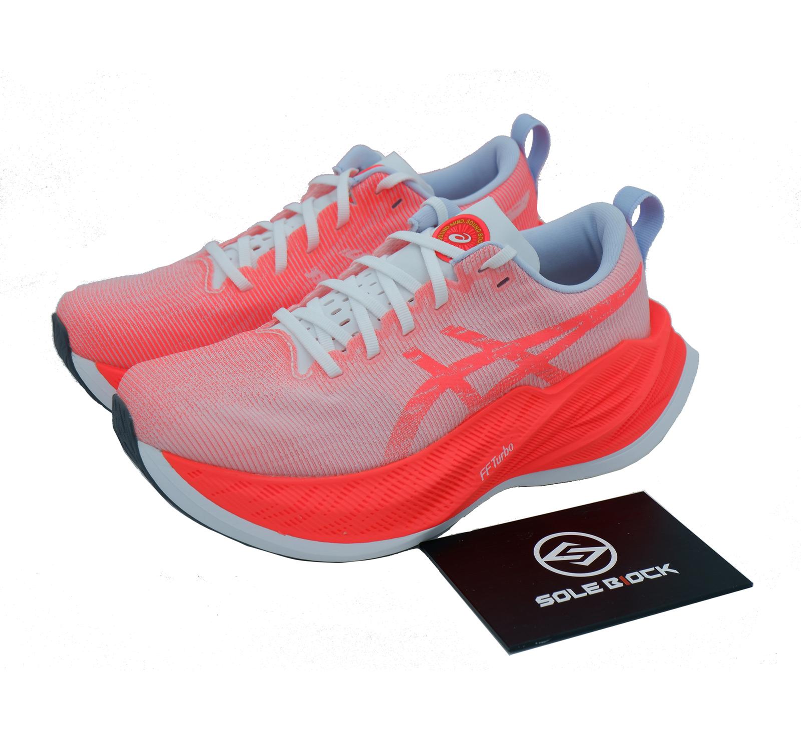 

ASICS Superblast White Sunrise Red 1013A143-100 40.5