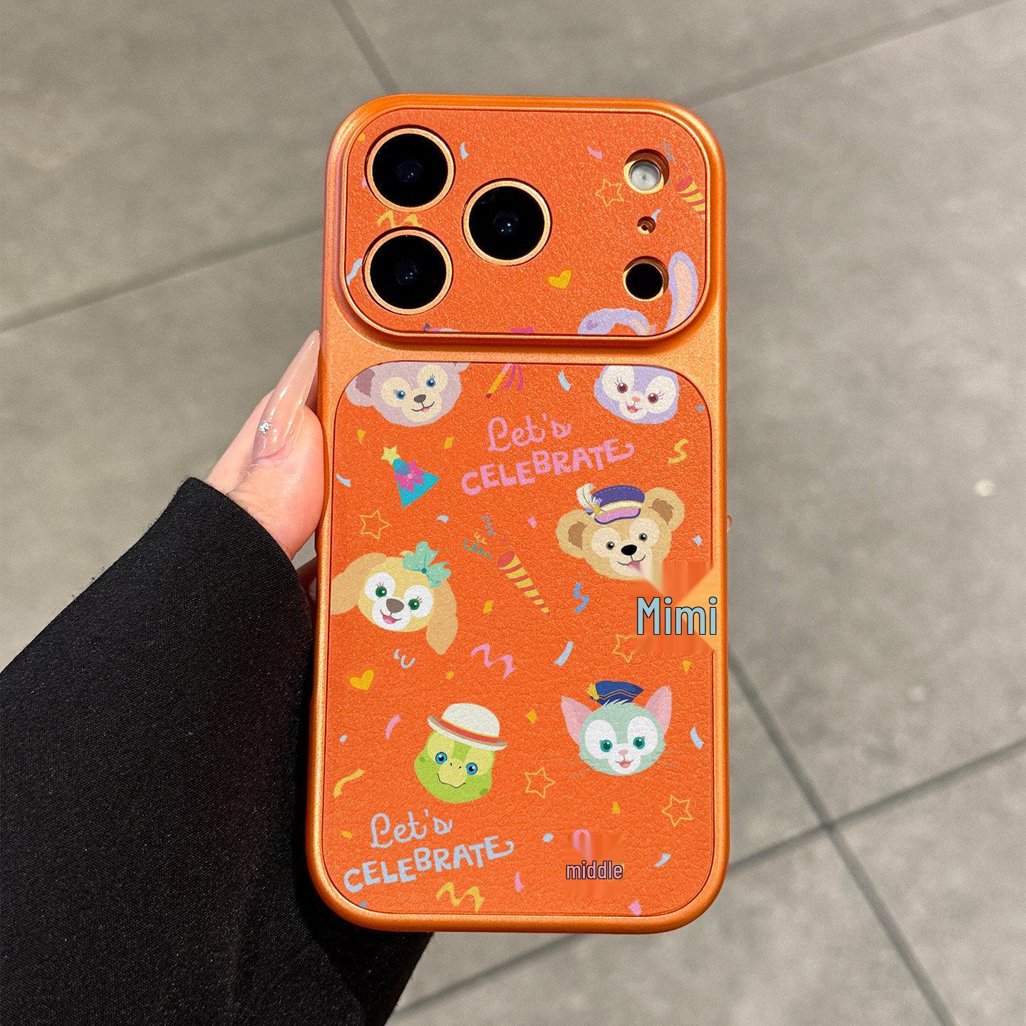 

StellaLou Cute Anti-Fall Phone Case for Apple 14Pro/15ProMax/16Pro/17ProMax 14 Plus