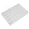 Earring Storage Box 3 Layer 72 Grids Clear Acrylic Jewelry Organizer Holder with Dustproof Lid for Necklaces Rings