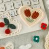 10 Pcs Fruit Embroidered Patches Heart Repair Patches Iron On Patches Applique Patches Sew On Patches for Clothes Bag