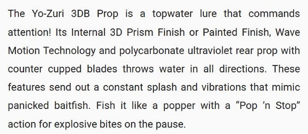 Yo Zuri Duel 3DB Prop 90 Mm Floating Lure R1107-MFT (4069)