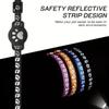 Cat Locator Collar Lightweight Adjustable Real Time GPS Tracking Outside Reflective Strips For Night Safety Enhance Pet Safety