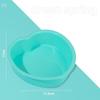 FAIS DU Silicone Cake Mold Heart Cake Layer Set Silicone Bakeware Mold for Baking Tools Rainbow Cake and Mousse Easy to Demold