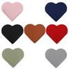 Heart-shaped Leather Bookmark Vintage Book Page Marker Portable Corner Page Marker  Books