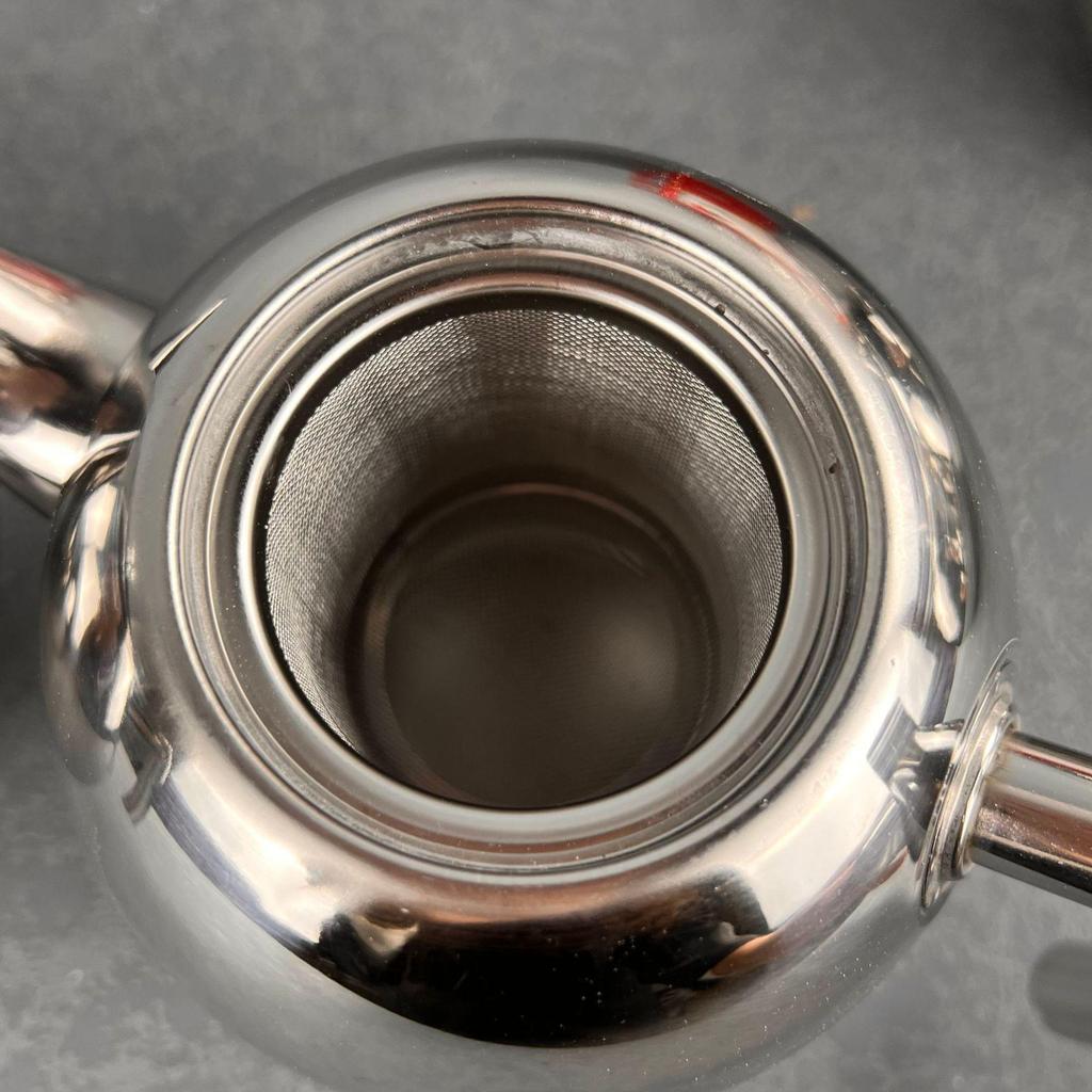 Small Exquisite Chinese Style Stainless Steel Coffee Pot with Filter