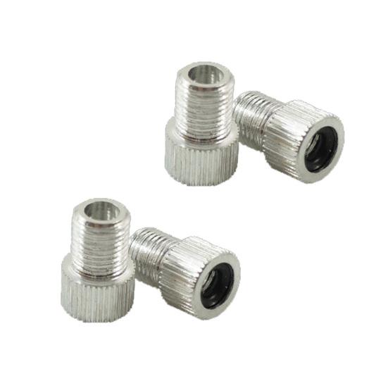 4 Adet Presta - Schrader Vana Adaptörü Bisiklet Bisiklet Sabit Vites Lastik Bağlayıcı