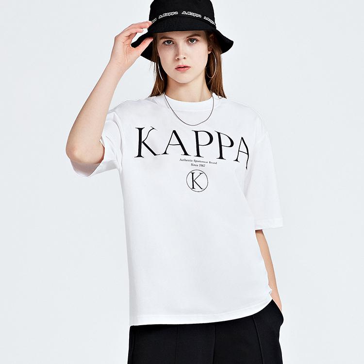 Kappa T-Shirts Unisex Crew Neck Moderate Straight Fit KAB0ST12