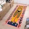 2D Printing Hand Drawn Cute Tiger Pattern Carpet No Holiday Decoration Non Slip Door Pads Suitable for Home Use Living Room Rug
