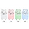 Mini Portable Fan 3 Speeds Handheld Fan USB Rechargeable Cooling Fan Travel Essentials for Women Girls