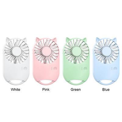 Mini Portable Fan 3 Speeds Handheld Fan USB Rechargeable Cooling Fan Travel Essentials for Women Girls