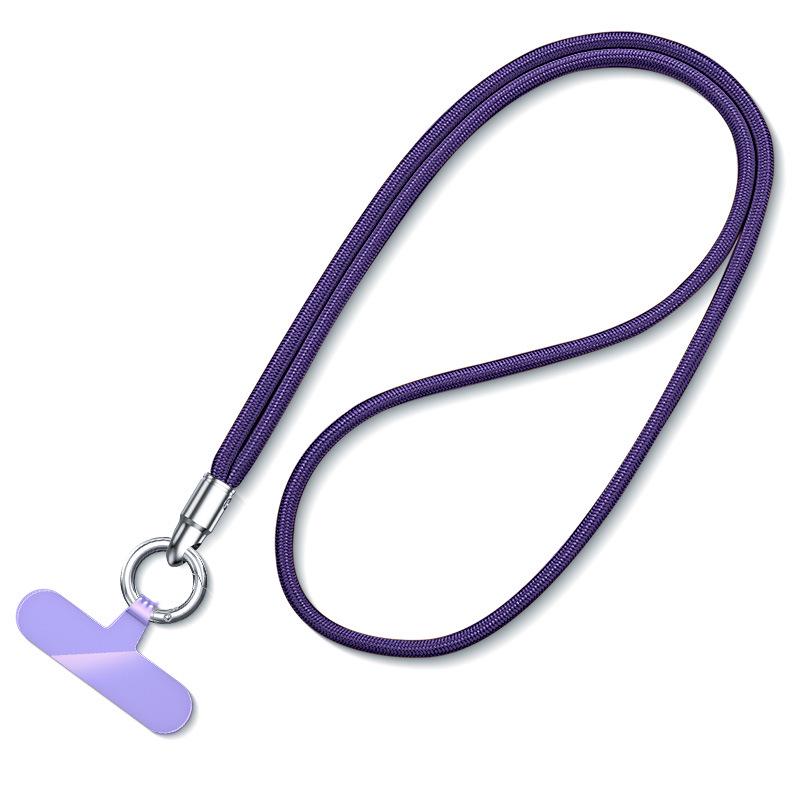 Wrist and Neck Mobile Phone Lanyard with Finger Ring and Anti-Drop Strap