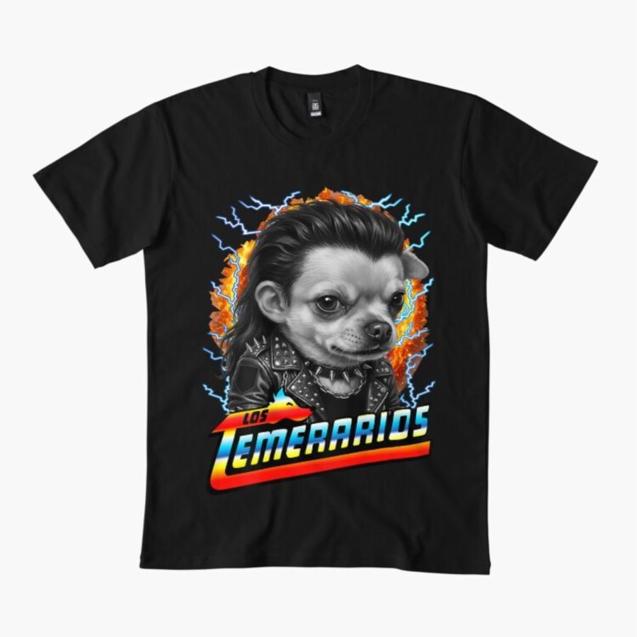 

Los Temerarios Dog Funny Mexican Dog Spanish Meme T-shirt For Men Women 100% Cotton T Shirts Short Sleeve Tops 0320-4 - Men s... 5XL різнокольоровий
