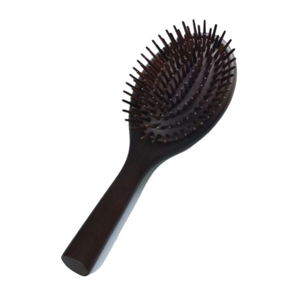 King Wood Air Cushion Comb Fluffy Shun Hair Massage Scalp Meridian Hair Follicles Unclog Ladies Household Portable Airbag Comb
