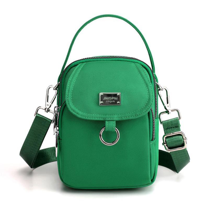 Damen Mini Mehrfarbige Crossbody Schultertasche Kompakt für Tägliche Lässige Ausflüge Campus Pendeln Trendige Nutzung