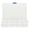 1Pcs Multi-Grid Transparent Storage Box Storage Box Medicine Box Free Assembly Finishing Box