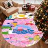 Cartoon Animation Pattern Round Rug, Indoor/Outdoor Mat, for Picnic, Gameroom, Bedroom, Office, Living Room, Home Decor Carpet, Birthday Gift