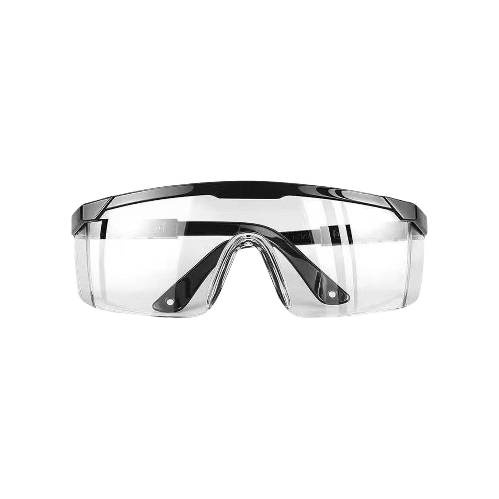 

Protective Safety Glasses for Dust Wind Splash and Cutting Work with Clear Lens and Durable Frame for Industrial and Outdoor Use One Size