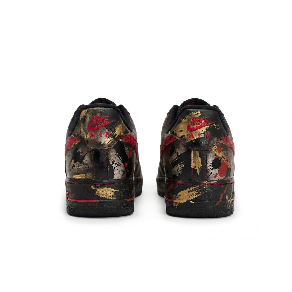 Nike Air Force 1 811 Produzione, Fumo Silenzioso, Scatola da Scarpe Speciale Antiscivolo Scarpe da Skateboard Basse Uomo HQ2037-005(Team80-S-BOX)
