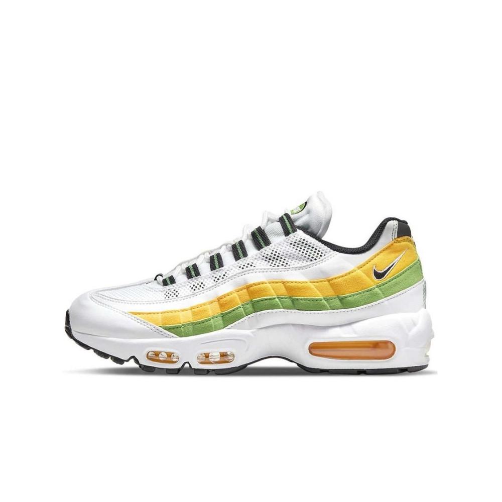 Nike Air Max 95 Essential White Green Apple Tour Yellow