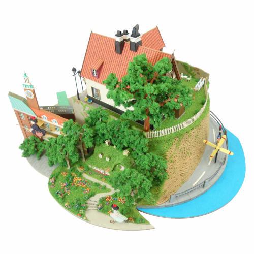 Sankei Studio Ghibli Series Kiki's Delivery Service Diorama Paper Craft MP07-37