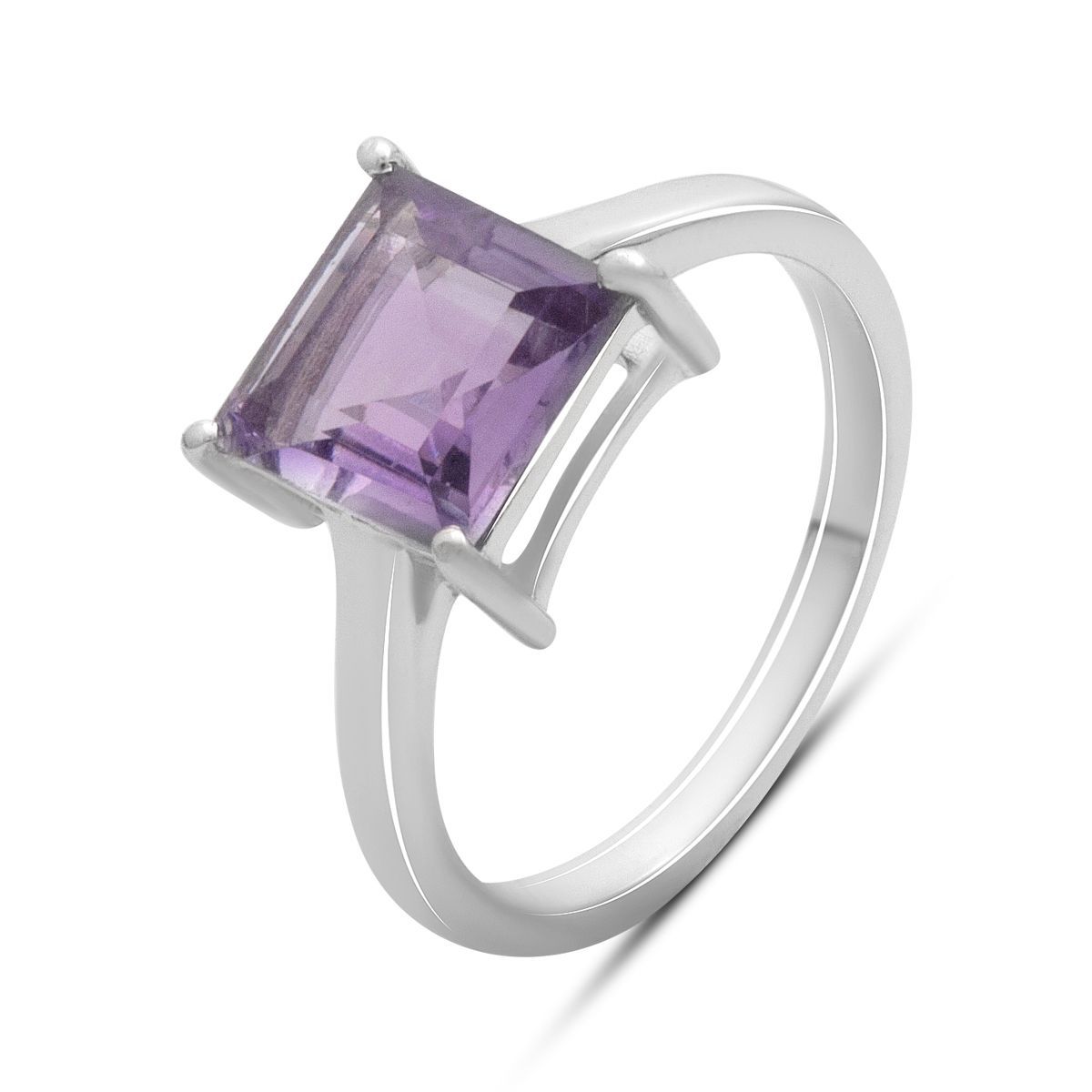 

Silver ring with natural amethyst 2.1ct, product weight 2.55 g (2179023) 17