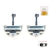 BDP1693-1 2 Pieces Front Door Hinge Brake Stop Check Assy Limiter Strap for Ford Ecosport MK2 2017-2022 Facelift 2092183