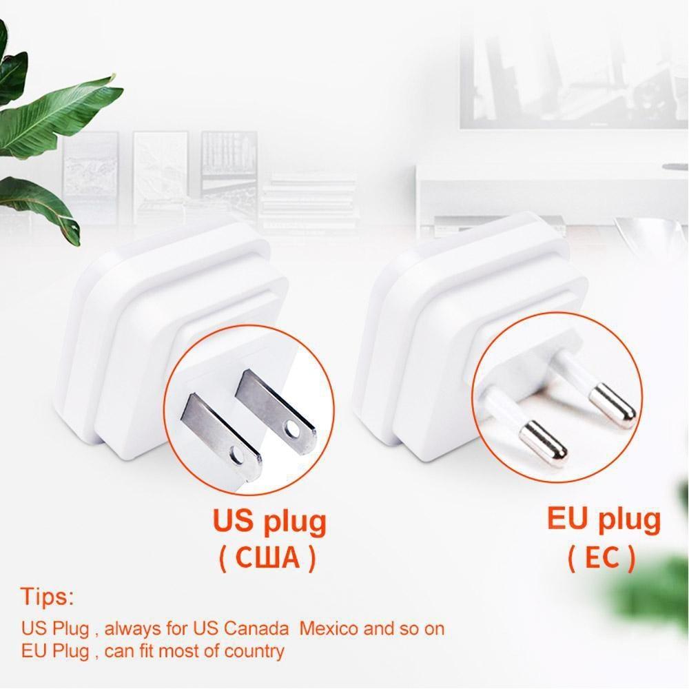 1Pcs MIni LED Night Light Sensor Control Induction Energy Saving Sleeping Night Light 110V-220V For Baby Room Bedroom Corridors