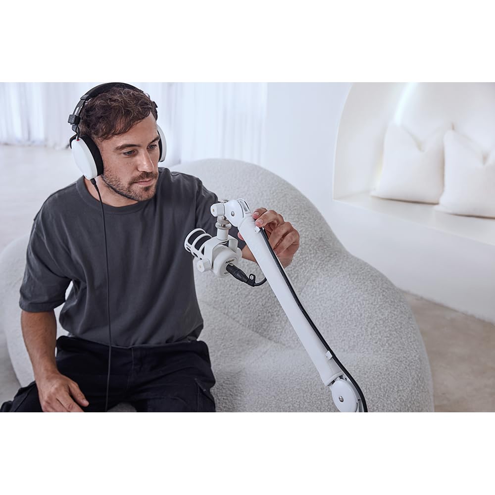 RODE Microphones Professional Studio PSA1+ Arm, White, PSA1+W